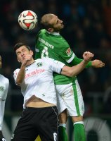 Fussball, 1. Bundesliga  Saison 2014/2015: SV Werder Bremen - Hannover 96