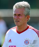 Fussball 1. Bundesliga: Trainer Jupp Heynckes  (FC Bayern Muenchen)