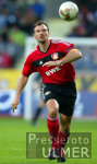 FUSSBALL 1. Bundesliga: Leverkusen, NOWOTNY Einzelaktion