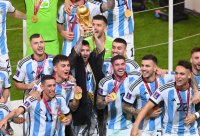 FUSSBALL WM 2022 Finale: Argentinien - Frankreich