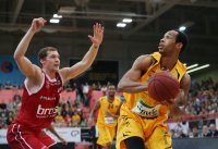 Basketball 1. Bundesliga 15/16 Hauptrunde: Walter Tigers Tuebingen - Brose Baskets Bamberg