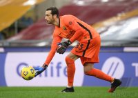 FUSSBALL SERIE A 2020/2021: AS Rom - Sassuolo Calcio