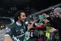 Fussball Champions League  Saison 2010/2011: Claudio Pizarro (SV Werder Bremen)