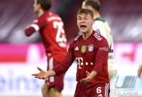 Fussball 1. Bundesliga Saison 21/22: FC Bayern Muenchen - Borussia Moenchengladbach