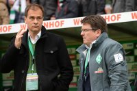 Fussball, 1. Bundesliga  Saison 2014/2015: SV Werder Bremen - Borussia Moenchengladbach