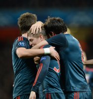 Fussball International CHL Saison 13/14: JUBEL FC Bayern Muenchen