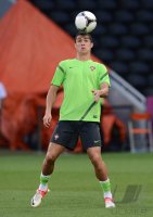 FUSSBALL INTERNATIONAL EURO 2012 Training Portugal: Cristiano Ronaldo (Portugal)