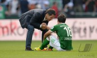 Fussball Saison 1. Bundesliga  Saison 2013/2014: Werder - FC Augbsurg