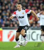 Fussball CHL  Saison 2011/2012:  Ryan Giggs (Manchester United FC)