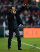 Fussball, 1. Bundesliga  Saison 2013/2014: SV Werder Bremen - Borussia Moenchengladbach