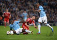 Fussball CHL  Saison 2013/2014:  Manchester City - FC Bayern Muenchen