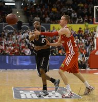 Basketball 1. Bundesliga 2012/2013:  FC Bayern Muenchen - Walter Tigers Tuebingen