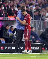 Fussball 1. Bundesliga Saison 21/22: FC Bayern Muenchen -  SC Freiburg