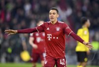 Fussball 1. Bundesliga Saison 21/22: Borussia Dortmund - FC Bayern Muenchen