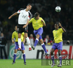 Fussball Testspiel Deuschland - Brasilien