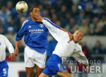 Fussball Uefa-Cup: Schalke - Kamen Ingrad Velikan, Zweikampf