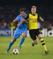 FUSSBALL  CHL  Saison 2013/2014: SSC Neapel - Borussia Dortmund