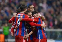 Fussball CHL  Saison 2014/2015: AS Rom - FC Bayern Muenchen