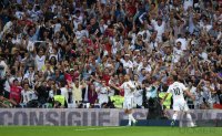 Fussball Primera Division El Clasico 14/15: JUBEL Real Madrid