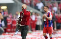 Fussball, 1. Bundesliga  Saison 13/14: JUBEL Trainer Pep Guardiola (FC Bayern Muenchen)
