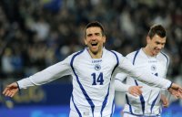 Fussball International  Testspiel:  Vedad Ibisevic (Bosnien-Herzegowina)