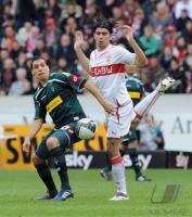 FUSSBALL  1. BUNDESLIGA  09/10    VfB Stuttgart - Borussia Moenchengladbach