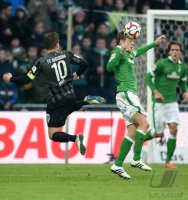Fussball, 1. Bundesliga  Saison 2014/2015: Werder Bremen - FC Augsburg