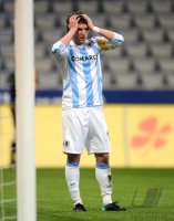 2. Fussball Bundesliga: Enttaeuschung bei Benjamin Lauth (1860 Muenchen)