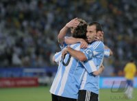 FUSSBALL INTERNATIONAL:  JUBEL Lionel MESSI (Argentinien)