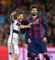 Fussball CHL 14/15 Halbfinale: FC Barcelona - FC Bayern Muenchen