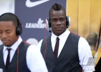 FUSSBALL SERIE A 2013/2014: Mario Balotelli (AC Mailand)