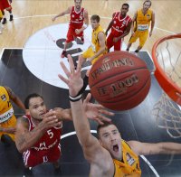 Basketball 1. Bundesliga 2012/2013 Testspiel:  Walter Tigers Tuebingen - FC Bayern Muenchen