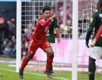 Fussball 1. Bundesliga Saison 18/19: FC Bayern Muenchen - VfL Wolfsburg