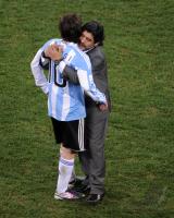 FUSSBALL WM 2010, VIERTELFINALE: ARGENTINIEN - DEUTSCHLAND