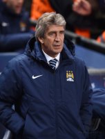 Fussball CHL  Saison 2014/2015: Trainer Manuel Pellegrini (Manchester City)