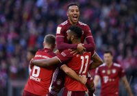 Fussball 1. Bundesliga Saison 21/22: FC Bayern Muenchen -  TSG 1899 Hoffenheim