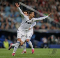Fussball Champions League  Saison 2010/2011: JUBEL Cristiano RONALDO  (Real Madrid)