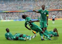FUSSBALL  Olympia 2008   Vorrunde  Maenner   Nigeria - USA