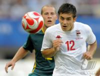 FUSSBALL  Olympia 2008  Peking  Vorrunde Australien - Serbien
