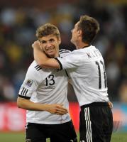 FUSSBALL WM 2010, ACHTELFINALE: Deutschland - England