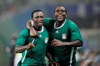 FUSSBALL  Olympia 2008   Halbfinale  Maenner   Nigeria - Belgien