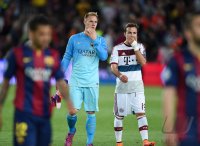 Fussball CHL 14/15 Halbfinale: FC Barcelona - FC Bayern Muenchen