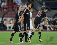 Fussball CHL  Saison 2011/2012:  JUBEL  FC Bayern Muenchen