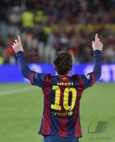 Fussball CHL 14/15 Halbfinale: FC Barcelona - FC Bayern Muenchen