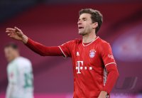 Fussball 1. Bundesliga Saison 20/21: FC Bayern Muenchen - SV Werder Bremen