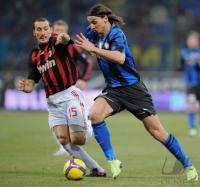 FUSSBALL SERIE A:  Inter Mailand  - AC Mailand
