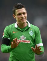 Fussball, 1. Bundesliga  Saison 2014/2015: Werder Bremen - Hertha BSC Berlin