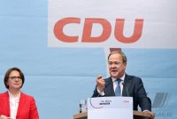 Politik, Bundestagswahl 2021 Wahlkampf CDU; Union-Kanzlerkandidat Armin Laschet