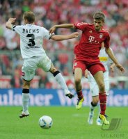 Fussball 1. Bundesliga, Saison 2011/2012:  FC Bayern Muenchen - Borussia Moenchengladbach