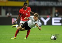 Fussball International EM 2012 Qualifikationsspiel:  Oesterreich - Deutschland